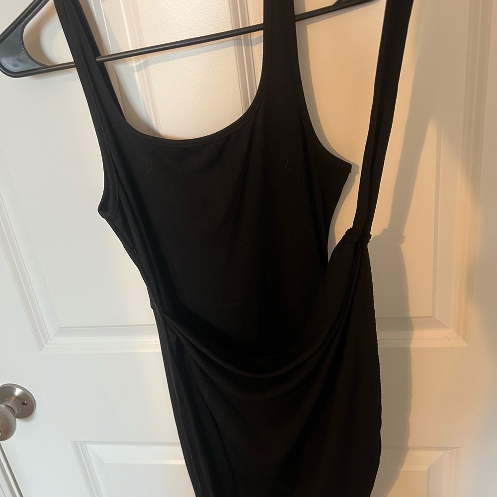 Black Wrap Dress